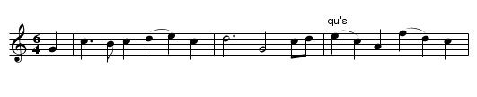 Rigadoon. JaW.067 - staff notation
