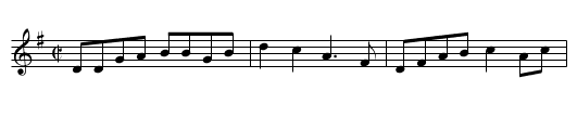 Right and Left Six - staff notation