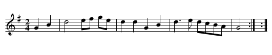 Rigodon de Pelafol - staff notation