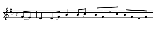 Riley's Favorite - staff notation