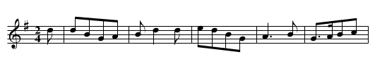 Ring the Banjo - staff notation