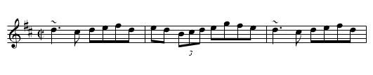 Rip the Calico - staff notation