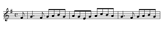 Rip the Calico - staff notation