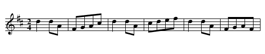 Rising Sun Reel [3] - staff notation