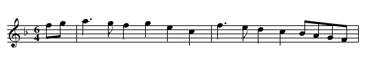Rising Sun, The - staff notation