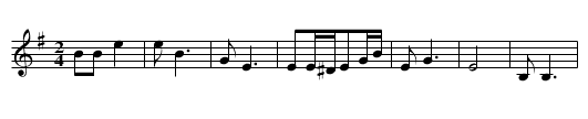 Ritou luo shan yi dian hong - staff notation
