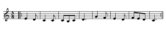 Ríu Verde (MG 51) - staff notation