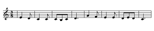 Ríu Verde (MQ 036) - staff notation