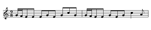 Rival Mimics, The - staff notation
