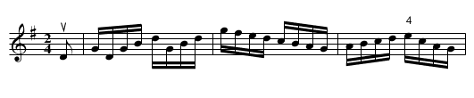 RIVAL -- REEL., THE - staff notation