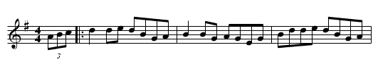 Road to Cullenstown - staff notation