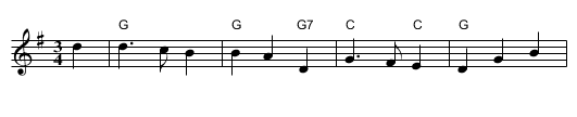 Road To Dundee, The - staff notation