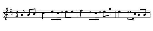 Road to Hollyhill, The - staff notation