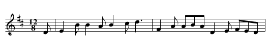 Road to Lisdoonvarna - staff notation