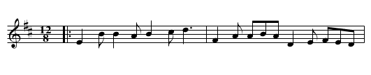 Road to Lisdoonvarna - staff notation