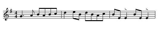 Road to Newbridge, The - staff notation