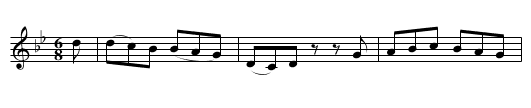 Roaring Seas, the  - staff notation