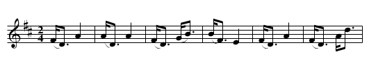 Rob Roy [5] - staff notation