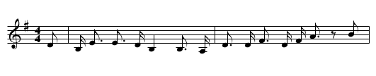 Robbie Tamson's Smiddie - staff notation