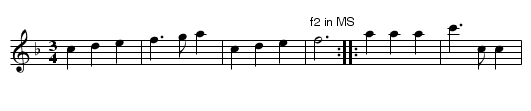 Robin Adair. JGi.169 - staff notation