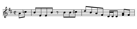 Robin Em (E minor) - staff notation