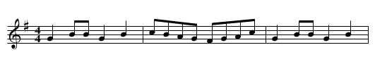 Rochdale Coconut Dance - staff notation