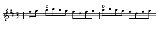 Rock the Cradle, Joe - staff notation