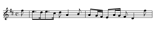 Rocket, The - staff notation