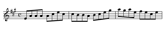 Rockmills Hornpipe - staff notation