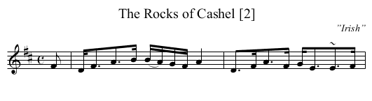 Rocks of Cashel [2], The - staff notation