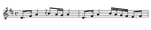 Rocks of Casshel - staff notation