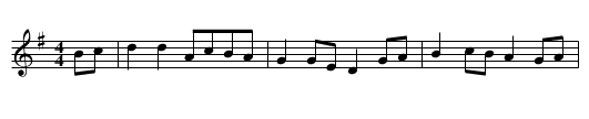 Rocky Mountain [2] - staff notation