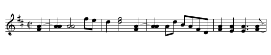 Rocky Mountain Hornpipe [1] - staff notation