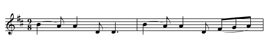 Rocky Road to Dublin [1], The - staff notation