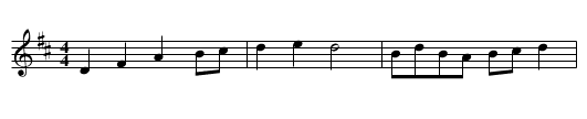 Rocky Road to Dublin [4] - staff notation