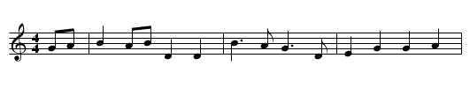 Roddy Mc Corley - staff notation