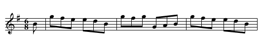 Rogara Duff - staff notation