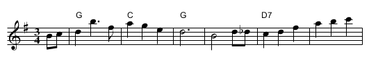 Rogueland Waltz - staff notation