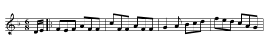 Roland's Return - staff notation