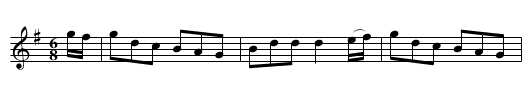 Role in the Haycock. JBut.222 - staff notation