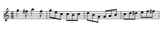 Rolling off a Log [1] - staff notation