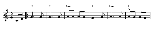 Romance de La Niña Clara (MG 59) (Arrg.) - staff notation