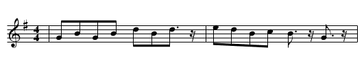 ROND DE LOUDEAC 12 - staff notation