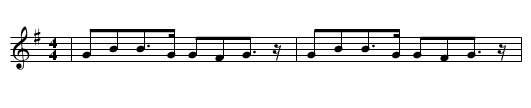 ROND DE LOUDEAC 16 - staff notation