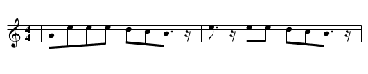 ROND DE LOUDEAC 4 - staff notation