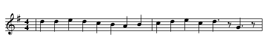 ROND DE PLOEUC 2 - staff notation