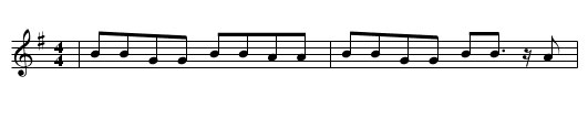 ROND PALUDIER - staff notation