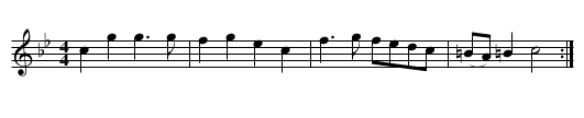 Ronde Warum - staff notation