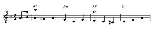 Rondhaugjen - staff notation