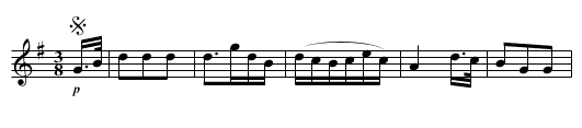 Rondo - staff notation